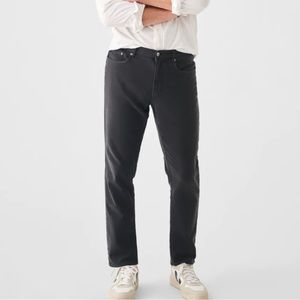 Faherty Terry Stretch Slim Straight Pants